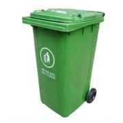 Thùng rác nhựa xanh lá Vietclean B-240T 240L