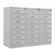 Tủ sắt sơn tĩnh điện Hòa Phát 3 khoang  TU118-21D