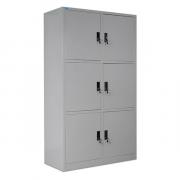 Tủ sắt sơn tĩnh điện Hòa Phát gồm 6 khoang TU09K6N