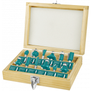 Bộ 12 mũi phay gỗ 8 mm Total TACSR1121