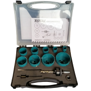 Bộ 13 mũi khoét lỗ kim loại Total TACSH0131