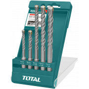 Bộ 5 mũi khoan bê tông đuôi gài Total TAC190501