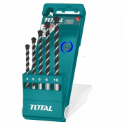 Bộ 5 mũi khoan bê tông đuôi trơn Total TACSD5051
