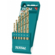 Bộ 6 mũi khoan kim loại Total TACSD0065