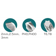 Bộ 7 tua vít đồng hồ Total THT250726