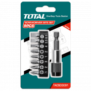 Bộ 9 đầu tua vít Total TACSD3091