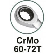 Bộ cờ lê miệng vòng 2 chiều Total THT102RK086