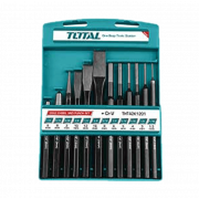 Bộ đục dẹp và tròn Total THT42K1201