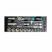 Bộ khẩu 3/8' 24 chi tiết Whirlpower 1613-SK03S