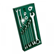 Bộ khay cờ lê tự động 2 đầu 14 chi tiết (hệ inch) SATA 09923