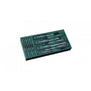 Bộ khay tuốt nơ vít 13 chi tiết Sata 09913