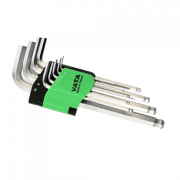 Bộ lục giác đầu bi xi bóng 9 chi tiết Vata 14-4S2L09