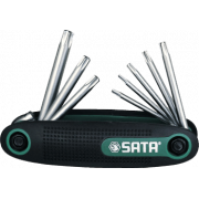 Bộ lục giác sao loại gập 8 chi tiết SATA 09123