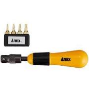 Bộ vít đa năng tự động kèm mũi vít Anex T6 T8 T10 T15 No.6620