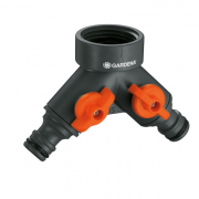 Cút nối vòi đôi có van điều chỉnh Gardena 00938-20