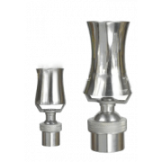 Đầu phun nước hình cây thông phi 27mm có khớp xoay