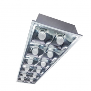 Máng đèn LED âm trần Duhal PQX125