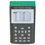 Máy đo nhiệt độ với data logger hiển thị đồng thời 8 kênh đo PCE PCE-T800