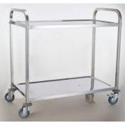 Xe đẩy đồ ăn 2 tầng (760x460x850)mm