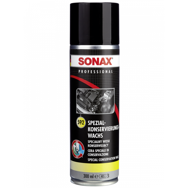 Sáp bảo vệ kim loại, cao su, nhựa Sonax 592200