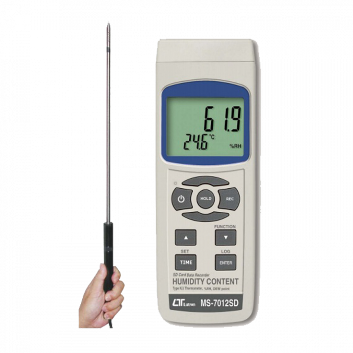 Máy đo độ nhiệt độ, độ ẩm Lutron MS-7012SD