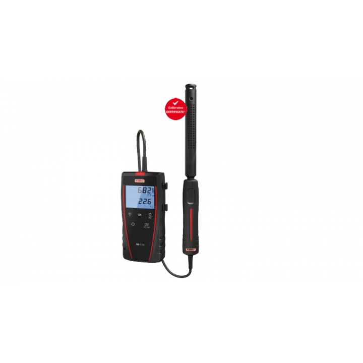 Máy đo khí CO và nhiệt độ Kimo AQ 110 24727
