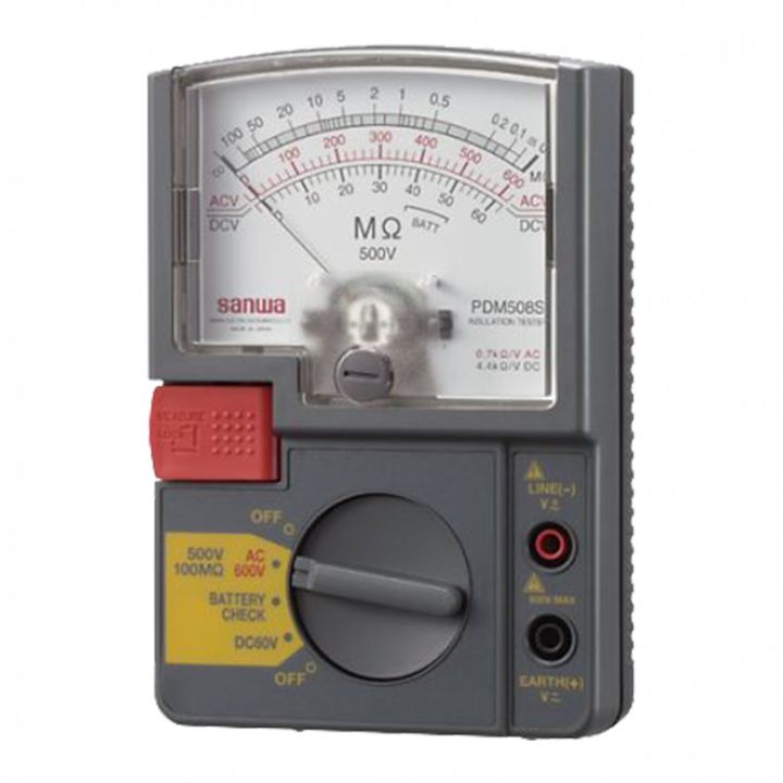 Máy đo điện trở cách điện Sanwa PDM508S