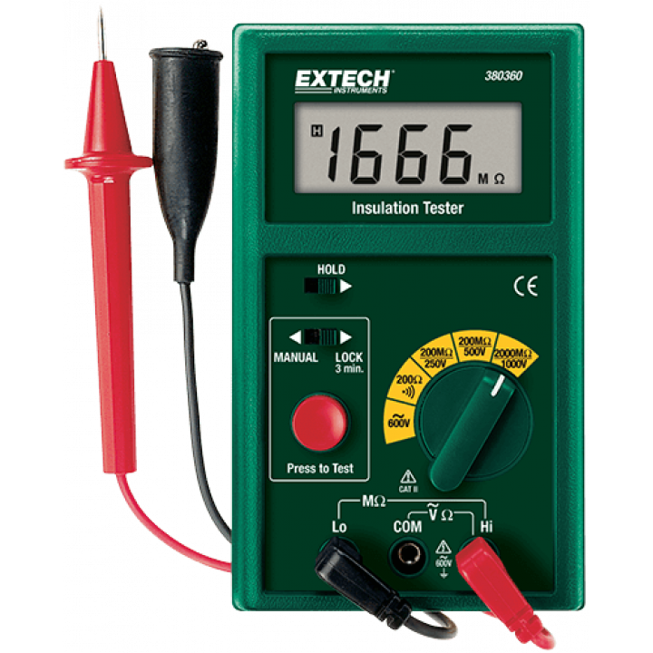 Máy đo điện trở cách điện Extech 380360