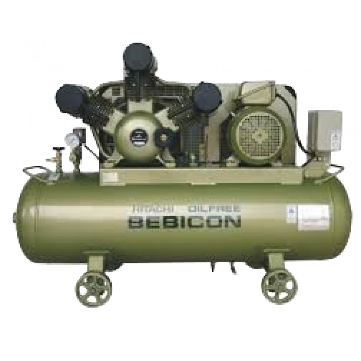 Máy nén khí không dầu Hitachi Bebicon 0.4LE-8S5A