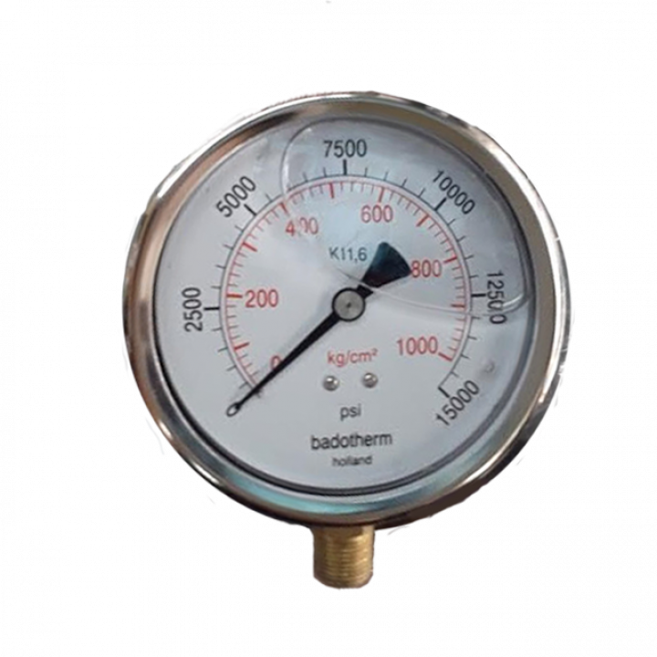 Đồng hồ đo áp suất Badotherm Holland