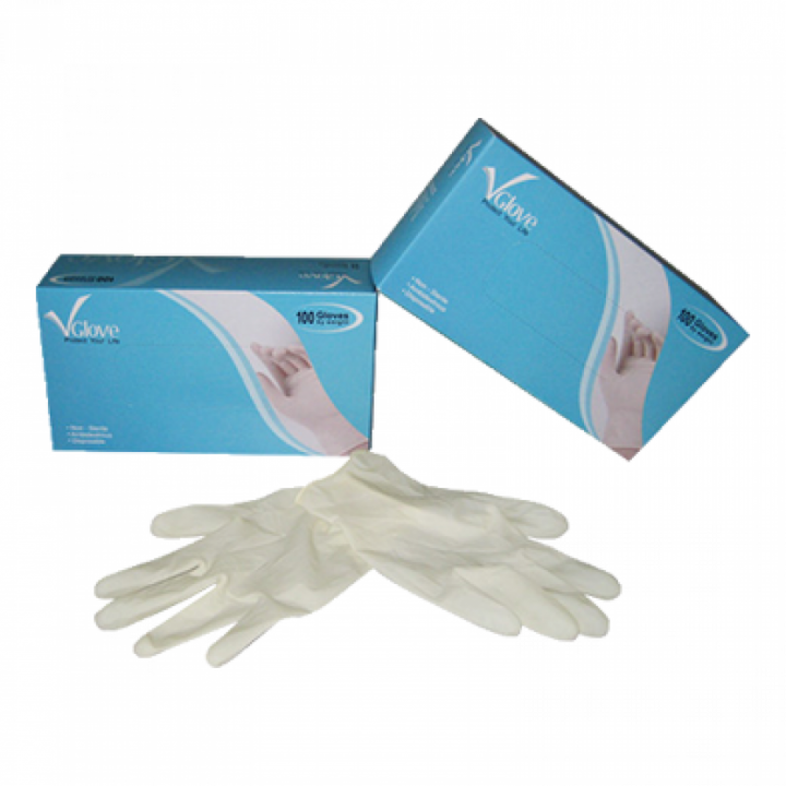 Găng tay y tế Latex VGlove (có bột)