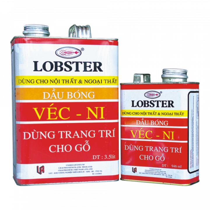 Dầu bóng véc ni Lobster 3.5 L