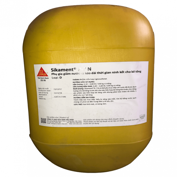 Phụ gia bê tông Sika Sikament R7 25L chính hãng | Fact-Depot | 100% vốn ...