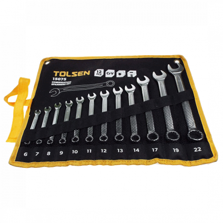 Bộ chìa khóa vòng miệng 12 cây Tolsen 15075