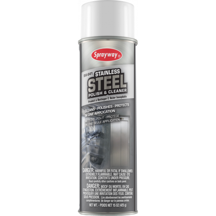 Hoá chất đánh bóng và làm sạch bề mặt kim loại Sprayway Stainless Steel Polish &Cleaner 841R 425 ml