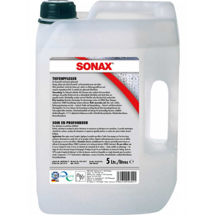 Bảo dưỡng nhựa ngoài xe SONAX Trim Protectant glossy 380500