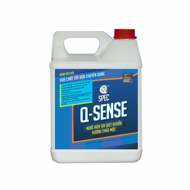 Nước rửa tay diệt khuẩn hương thảo mộc AVCO Q-Sense 5L