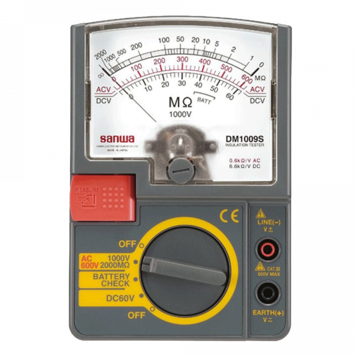 Máy đo điện trở cách điện Sanwa DM1009S(Analog)