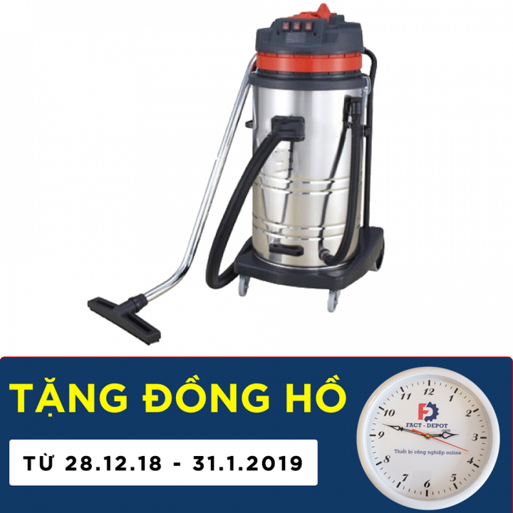 Máy hút bụi công nghiệp inox 2 trong 1 Camry BF 585-3 (80L)