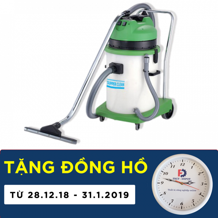 Máy hút bụi công nghiệp Supper Clean AC 603J (60L)