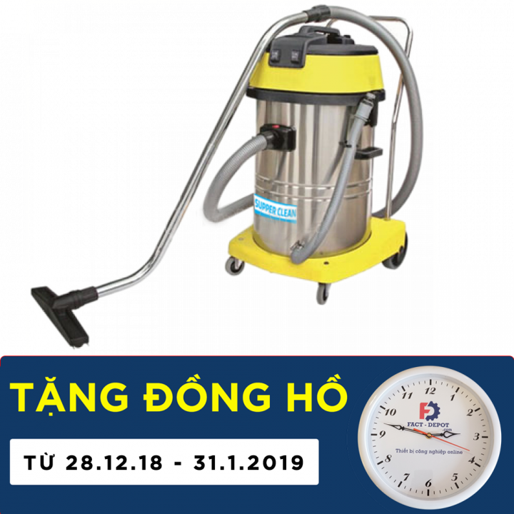 Máy hút bụi công nghiệp Supper Clean CH 602 (60L)