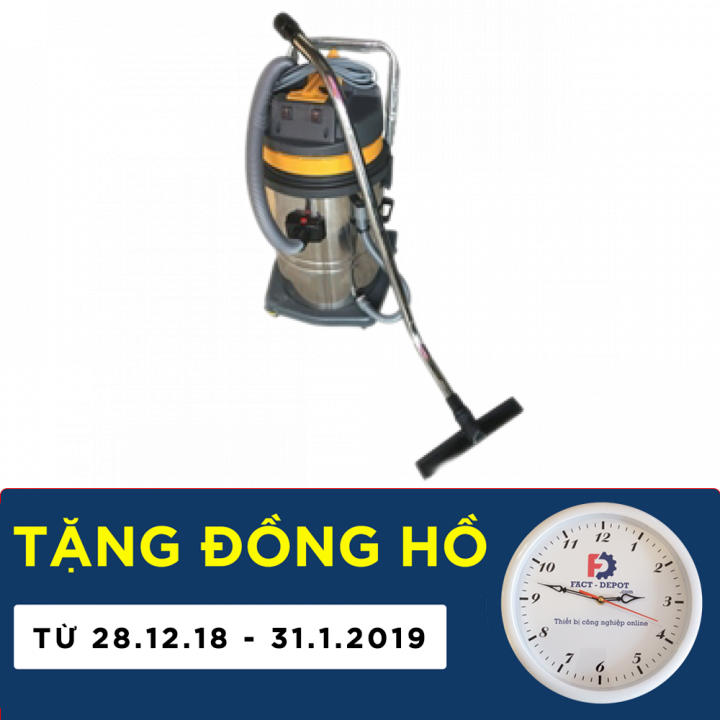 Máy hút bụi công nghiệp Supper Clean CB 60-2Q (60L)