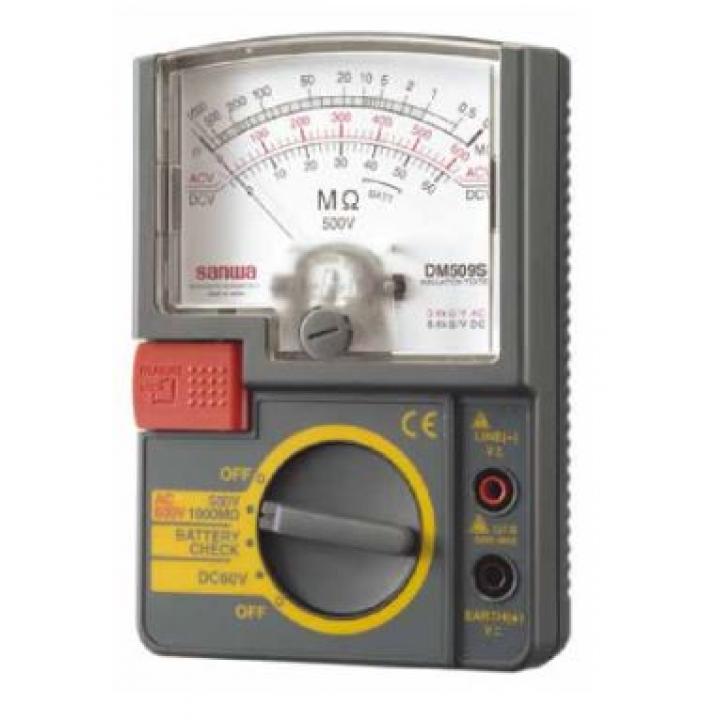 Đồng hồ đo điện trở cách điện Sanwa DM509S (Analog)