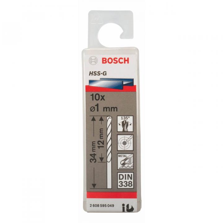Mũi khoan kim loại HSS-G Bosch 2608595049