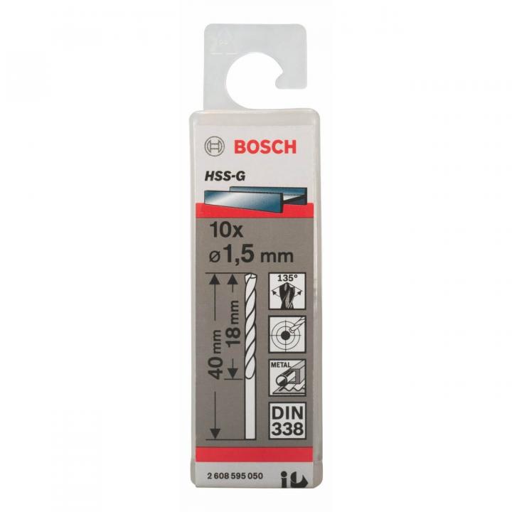 Mũi khoan kim loại HSS-G Bosch 2608595050