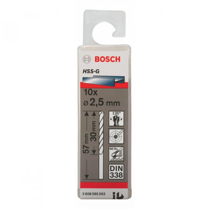 Mũi khoan kim loại HSS-G Bosch 2608595053