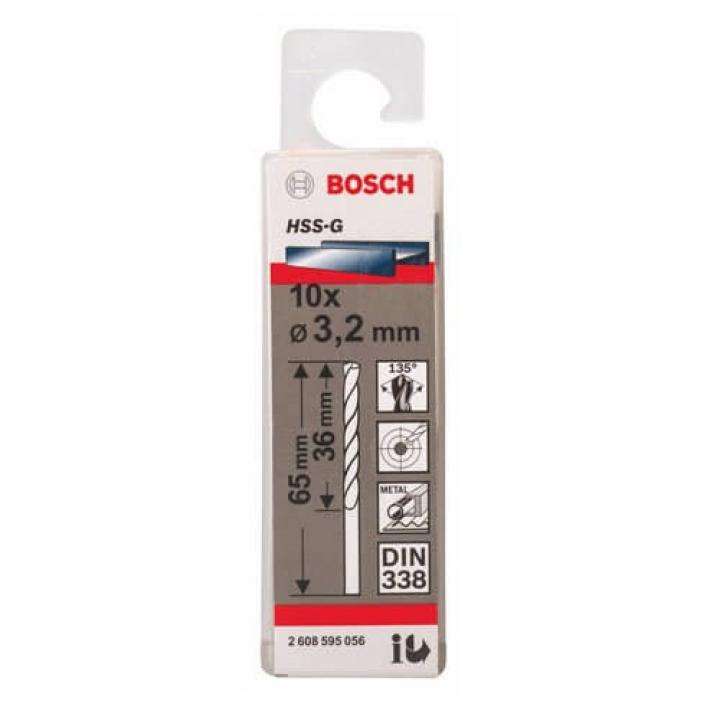 Mũi khoan kim loại HSS-G Bosch 2608595056