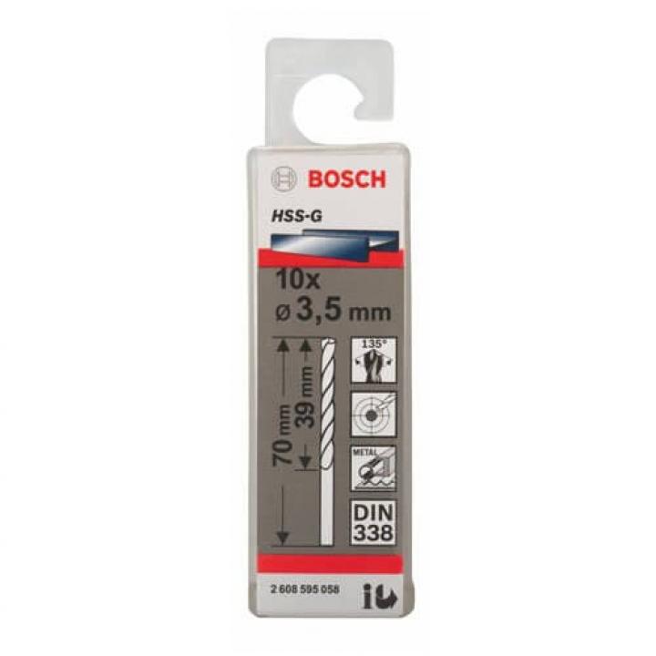 Mũi khoan kim loại HSS-G Bosch 2608595058