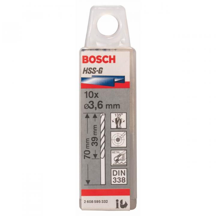Mũi khoan kim loại HSS-G Bosch 2608595332