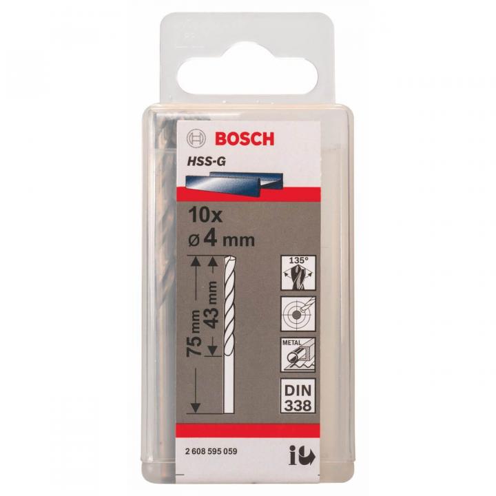 Mũi khoan kim loại HSS-G Bosch 2608595059